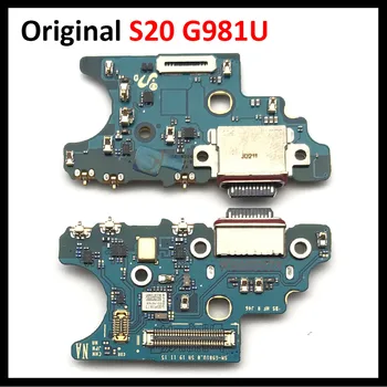 10Pcs USB Nabíjací Port pre Mikrofón Konektor Doku Rada Flex Kábel Pre Samsung Galaxy S20 Plus Ultra G981B G988B S10 Lite S20 Fe