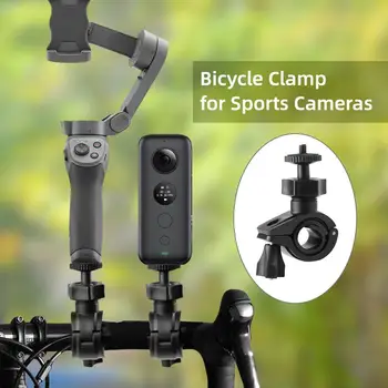 Požičovňa Mount Držiak na Bicykel Svorka Stander Klip pre Insta360 One X OSMO Mobile 3/2 Upevňovaciu Priemer Potrubia Rozmedzí 15-31mm