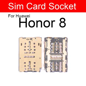 Sim Kartu Adaptér Pre Huawei Honor 8 9 9I 10 20 V8 V9 V10 Hrať Lite Pro Pamäte Čítačky Držiteľa Karty Zásuvka Flex Páska Repair