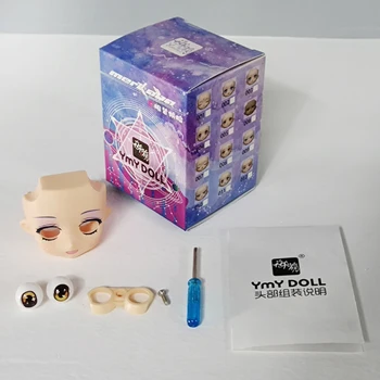 GSC hliny človeka OB11 hlavu split GSC nahradenie tvár bábika príslušenstvo Oči sa môže pohybovať