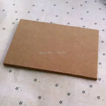 Doprava zadarmo prázdne 300gsm kraft papier, pohľadnica obálky 15.5 × 10e.2x0.7 CM/darčekové balenie box/karta balenie box/balenie tagy 40 ks