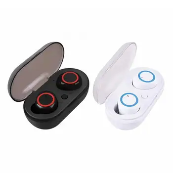 A2 TWS Bezdrôtové Slúchadlá Bluetooth-kompatibilné 5.0 Binaural HiFi Stereo Športové Slúchadlá S Nabíjanie Box