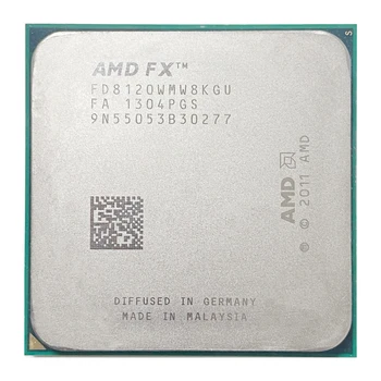 AMD FX-Series FX 8120 FX8120 FX-8120 3.1 GHz, 95W Osem-Core CPU Procesor FD8120WMW8KGU Socket AM3+