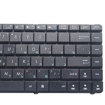 GZEELE Nové RU Notebook klávesnica pre ASUS X42J X43 X43S N43sl B43J N43SN P43 A83S X44H U31S nahradiť RU ruská Klávesnica čierna