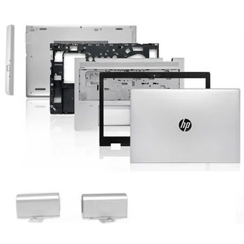 Nové Pre HP Probook 650 G4 G5 Notebook, Lcd Zadný Kryt/Predný Rám/opierka Dlaní/Spodný Veci/Závesov Kryt/DVD Cover Žiadny Dotyk Striebro
