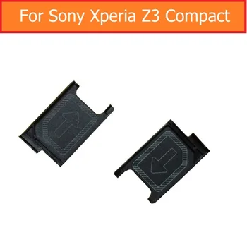 Skutočné Sim Kartu Adaptér pre Sony Xperia z3 mini M55W D5803 D5833 Slot Karty Sim Zásobník pre Sony Z3 Kompaktný Držiak sim karty