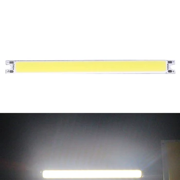 1Pc COB LED Svetlo 4W DC LED Žiarovka Čip Na Palube KLASU Pásky Moduly Pre KUTILOV, Auto, Dom, Osvetlenie 12V 100x8mm