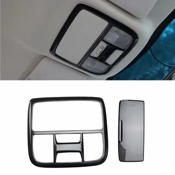 Pre Honda Odyssey-2020 2 KS Uhlíkových Vlákien ABS Auto Strechy Dome Lampa na Čítanie Svetlo Kryt Výbava Výliskov Auto Styling Príslušenstvo