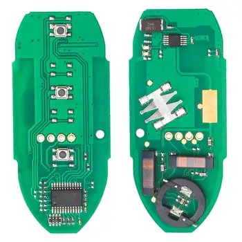 Keyecu Smart Remote Tlačidlo 2 Tlačidlo 433MHz ID46 Fob pre Nissan Micra / krčma pri ceste / List / Poznámka - VBK: TWB1G662 , MODEL : TWB1G662
