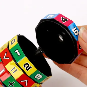 Nové Magické Kocky vzdelávacie hračky pre Deti, Detský Matematiky digitálny Čísla Magic Cube Hračky Puzzle Hra Darček