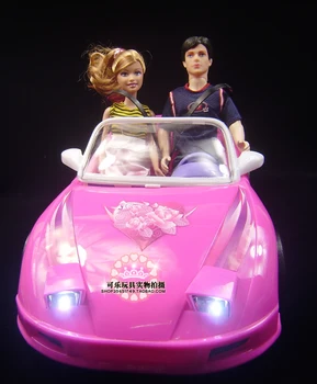 Pôvodný pre barbie cabriolet auto príslušenstvo pre Bábiku Barbie Príslušenstvo Klasické Hračky Darček pre Dievčatá, Deti Nie je Napájaný z Batérií
