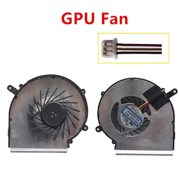 Nový Notebook CPU/GPU Chladiaci Ventilátor Pre MSI GE62 MS-1795 GE72 PE60 PE70 GL62 Notebook Cooler Chladič