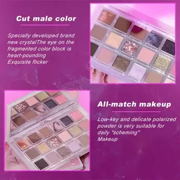 Nové Hudamoji Eyeshadow Palety Extrémne Rose Quartz 18 Farba Matný Flash INY Ľahko Farba make-up Kozmetika Maquillaje TSLM1