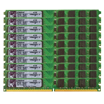 10X2GB DDR2 667Mhz 800Mhz PC2-6400 DIMM Desktop PC Intel a AMD RAM PC2-5300 240Pins 1.8 V NON ECC Veľkoobchodné ceny ddr2 ram