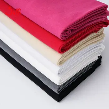 Lacné Tkaniny Polyester Tenké Jersey Tkaniny Pre Šitie t-Shirt A Tenký Sveter Môžete Vidieť Cez 50X150cm/Kus KA0107