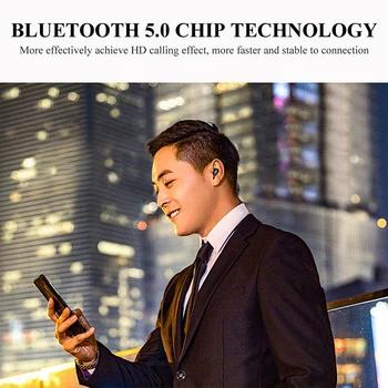 X9 TWS Bluetooth 5.0 Slúchadlá Mini Bezdrôtové Slúchadlá Stereo Noise Reduction In-ear 3D Zvuk, Šport, Turistika Headset Pre Smart telefón