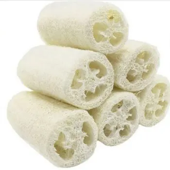 6pcs/súbor Organických Loofahs Špongia Spa Exfoliačný Práčky prírodné Luff Telo Umyť Špongiou Odstrániť Odumreté Vyrobené Mydlo