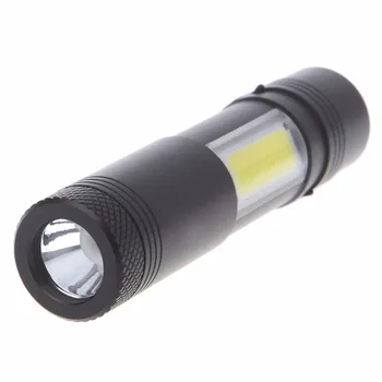 HNGCHOIGE Nový Príchod Mini Baterka XPE+COB LED Baterky Lampy Penlight 4 Režimy