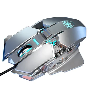 Ergonomic Gaming Mouse Computer-Myší Hráč Káblové Notebook, Usb-Kábel usb Optická Myš pre Profesionálnych Hráčov 6400DPI 1000Hz