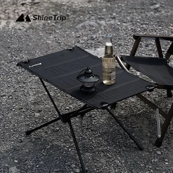 Zliatina Hliníka Mini Skladací Stôl Multifunkčné Prenosný Ľahký Outdoor Camping Piknik Grilovanie Domácnosti, Kancelárie, Nábytok