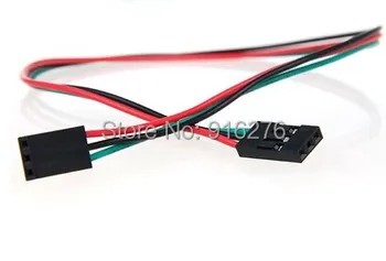 50pcs 3pin 20 cm 2.54 mm Žien a Žien jumper drôt Dupont konektor kábla pre Arduino, 3D tlačiarne, Doprava Zdarma