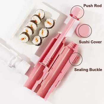 Sushi Maker Rýchly Sushi Bazooka Japonský Valček Ryže Plesní, Zeleniny, Mäsa Koľajových DIY Sushi Stroj na Výrobu Kuchyňa Sushi Nástroj