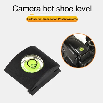 Fotoaparát Bublina vodováhy DR Kamery Príslušenstvo Pre Canon/Nikon/Pentax/Fuji/Sony A7/RX10 4/10PCS Flash Hot Shoe Cover Spp