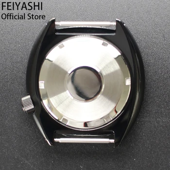 45mm pánske hodinky prípade skx007 skx013 pre seiko tuniaka korytnačka nh35 nh36 pohyb 28.5 mm dial 316L nerezovej ocele Zafírové sklo