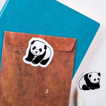 45PCS/PACK Kawaii Roztomilá Panda Nálepky Značku Plánovač Knihy Denník Školské potreby kancelárske potreby Scrapbooking sl3166
