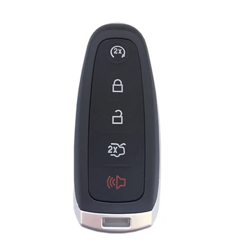 CN018095 Aftermarket 5 Tlačidlo Smart Key Pre Ford Edge Uniknúť Preskúmať Expedície Flex Focus Býk Diaľkové FCCID M3N5WY8609 315Mhz