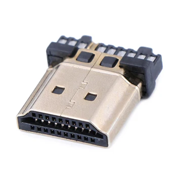1Pc HDMI Samec Konektor pre Prenos Terminály S Box HD Zváracia Hlava S Shell HDMI Plastové Shell