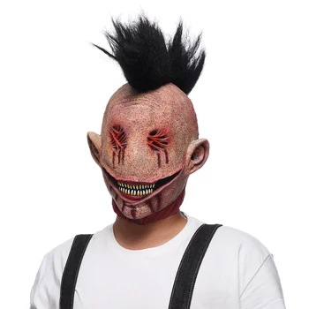 Horrifi Diabol Kostým Halloween Masky Horor Cosplay Rekvizity Krvavé Monster Zombie