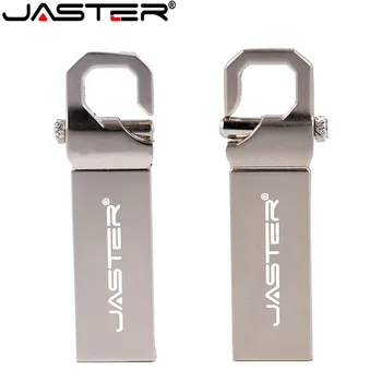 JASTER Kovové Disky USB Flash 32GB 64GB 16 GB 8 GB 4 GB Vysoká Rýchlosť Pendrives USB 2.0 U stick Thumbdrive, Flash USB kľúč
