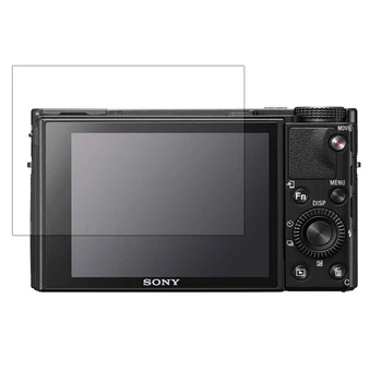 Tvrdené Sklo Chránič pre Sony DSC-RX100 Mark VII 7 RX100M7 RX100VII RX100 M7 Mark7 SLR Obrazovku Fotoaparátu a Kryt Ochranný Film