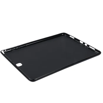 Puzdro Pre Samsung Galaxy Tab 9,7 palcový SM-T550 SM-T555 Mäkké Silikónové Ochranné Shell Shockproof Tablet Kryt Nárazníka Fundas