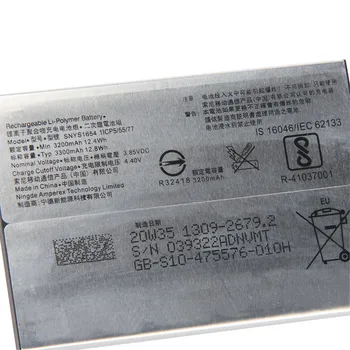 Originálne LIP1654ERPC kontakty batérie Sony Xperia XA2 H3113 H4113 1309-2682 Vysokej Kvality SNYSK84 3300mAh NOVÉ Batérie+trať kód