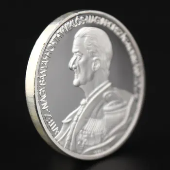 Holtimiklos, Kráľ Uhorska Zberateľskú Strieborné Pozlátené Suvenír Mince Kolekciu Kreatívne Darček Basso-Relievo Pamätné Mince