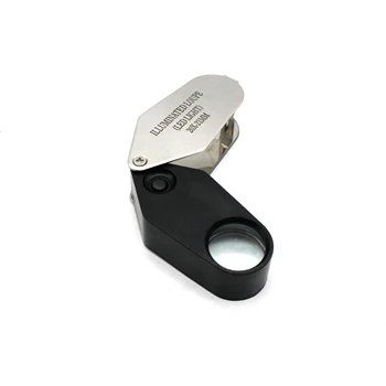 Prenosné Magnifying Glass, Klenotníctvo Svetla LED Sklo zväčšovacie sklo 20X 21 mm Šperky Nástroje
