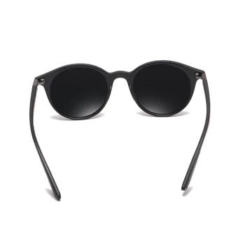 Dizajn značky Polarizované slnečné Okuliare muž Žena Ovládač Odtiene Male Retro Slnečné Okuliare Žena Okrúhle Zrkadlo Lete UV400 OculoS