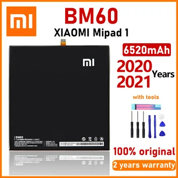 Xiao Mi Nové Originálne BM60 6520mAh Batérie Pre Xiao Pad 1 Mipad 1 A0101 Tablety Batérie Bateria S Darček Nástroje