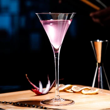1PCS Koktail Sklenené poháre na Víno, Margarita Pohárov na Šampanské Pohár Martini pohára