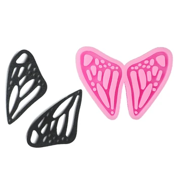 Silikónové Náušnice Formy Motýľ Prívesok Náušnice Keychain Formy Živice Casting Mold DIY Remeselné Nástroje Vhodné pre Ženy, Dievčatá