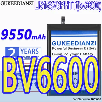 Vysoká Kapacita GUKEEDIANZI Batérie Li515876PHTT (bv6600) 9550mAh Pre Blackview BV6600 Heliograf A25
