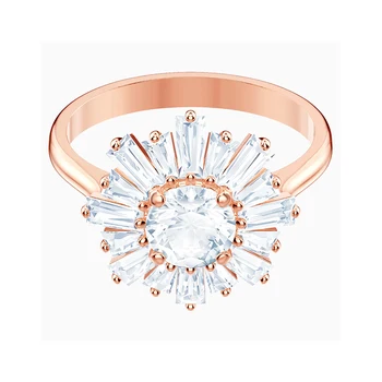 Módne Šperky SWA Nové SLNIEČKO Krúžok So Slnkom Crystal Ženy Symbolizuje Lásku a teplo, Starostlivosť o Luxusné Šperky, Zásnubné Dary