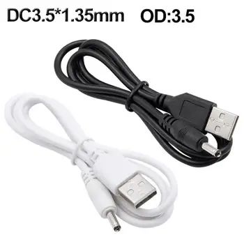 DC Napájací Adaptér Kábel USB DC 3.5*1.35 mm DC3.5 Napájací Kábel Pre USB Lampa, USB Ventilátor, Animované Hodiny, Radiátorov, 5V Mini Reproduktory