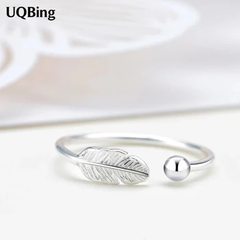 Nový Príchod Módne 925 Sterling Silver Pierko Otvoriť Prstene Pre Ženy Strany Darček Anel Prata Predaj
