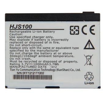 Originálne Náhradné Batérie HJS100 Pre Becker HJS100 HJS-100 M015 GPS 338937010208 1000mAh