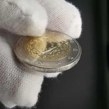 Cyprus 2 Euro Reálne Pravý Originál Mince,comemorative Zber Mincí
