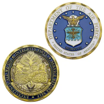 US Air Force Výzvou Mince Medi Á Útvar Vzdušných Síl so suvenírmi Darček Pamätné Mince