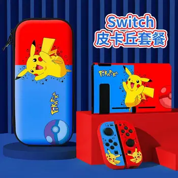 Cartoon Pokémon Pikachu Prepínač skladovanie vrecko pre Nintendo Prepínač OLED Luxusné Vodotesné puzdro pre Nitendo Nintendo Prepínač NS Konsol